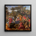 Adorazione dei Magi - Filippino Lippi — quadro incorniciato alla parete