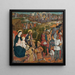 Adorazione dei Magi - Guidoccio Cozzarelli — quadro incorniciato alla parete