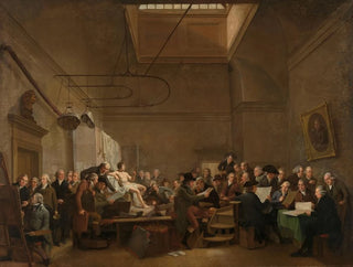 La galleria dei disegni della Società Felix Meritis - Adriaan de Lelie — vista dell’opera