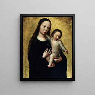 Adriaen Isenbrandt - The Virgin Mary with the Child Jesus in a Shirt.webp