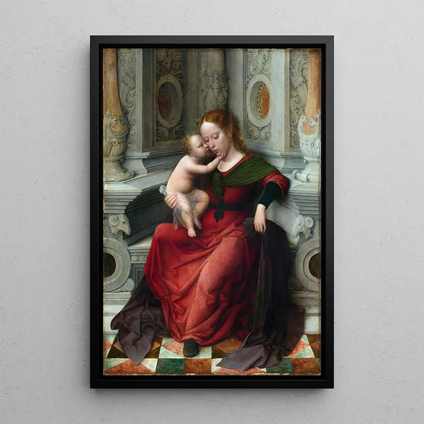 Riproduzione del dipinto Madonna col Bambino - Adriaen Isenbrandt