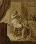 Un cavaliere al suo toilette, forse un autoritratto - Adriaen Pietersz van de Venne — vista dell’opera