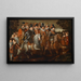 Cavalcade des princes de Nassau - Scuola di Adriaen Pietersz van de Venne — quadro incorniciato alla parete