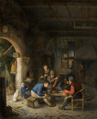 Adriaen van Ostade - Peasants at an Inn.webp