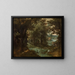 Paesaggio con favole di bestie - Adriaen van Stalbemt — quadro incorniciato alla parete