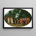 Il Trionfo di Venere - Adriaen van Stalbemt — quadro incorniciato alla parete