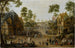 Fête de l'église du village - Adriaen van Stalbemt — vista dell’opera