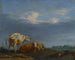 Vache in un prato - Adriaen van de Velde — vista dell’opera