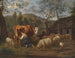 La laitière - Adriaen van de Velde — vista dell’opera