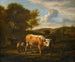 Paesaggio montano con mucche - Adriaen van de Velde — vista dell’opera