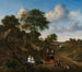 Ritratto di una coppia con due figli e una balia in un paesaggio - Adriaen van de Velde — vista dell’opera