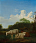 I tre agnelli - Adriaen van de Velde — vista dell’opera