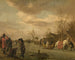 Piaceri d'inverno - Adriaen van de Velde — vista dell’opera