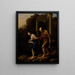 La fuga in Egitto - Adriaen van der Werff — quadro incorniciato alla parete