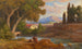 Paesaggio vicino ai Monti Sabini Rocca di Mezzo - Adrian Ludwig Richter — vista dell’opera