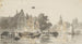 Vista città con canale - Adrianus Eversen — vista dell’opera