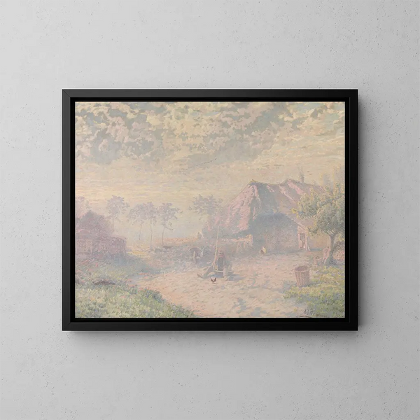 Tôt le matin - Adrien Joseph Heymans — quadro incorniciato alla parete