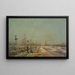 Champs de tulipes - Adrien Louis Demont — quadro incorniciato alla parete
