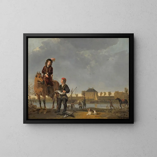 Aelbert Cuyp - Equestrian Portrait of Pieter de Roovere.webp