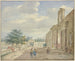 Giardino con terrazza e cancello opulento - Aert Schouman — vista dell’opera