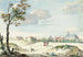 Il villaggio di Terheijden - Aert Schouman — vista dell’opera