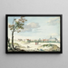 Il villaggio di Terheijden - Aert Schouman — quadro incorniciato alla parete