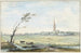 Il villaggio di 's-Gravezande - Aert Schouman — vista dell’opera