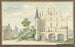 Il castello e la scuola a Wouw - Aert Schouman — vista dell’opera