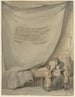 Vedova con quattro figli davanti a una bara - Aert Schouman — vista dell’opera