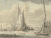 Bateaux à voiles sur la rivière près de Dordrecht - Aert Schouman — vista dell’opera