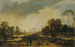 Scène di fiume, sera - Aert van der Neer — vista dell’opera