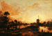Tramonto sul Yssel - Aert van der Neer — vista dell’opera