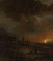 Pesca notturna - Aert van der Neer — vista dell’opera