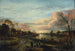 Paesaggio al tramonto - Aert van der Neer — vista dell’opera