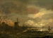 Paesaggio al chiaro di luna - Aert van der Neer — vista dell’opera