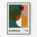 Poster Bauhaus - Cerchi Incrociati