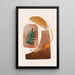 Riproduzione del dipinto Poster Bohème - Natura in Armonia