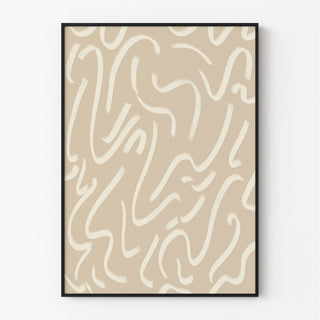 Affiche Bohème - Rêverie Beige