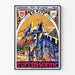 Poster Carcassonne Vintage
