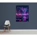 Poster Cyberpunk di Amsterdam