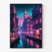 Poster Cyberpunk di Venezia