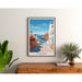 Poster delle Cicladi Grecia Vintage