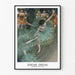 Poster Danzatrice Verde - Edgar Degas