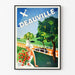 Poster Deauville Vintage