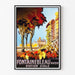 Poster Fontainebleau Vintage