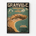 Poster Granville vintage – La Monaco del Nord e centro balneare