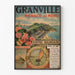 Poster Granville vintage – La Monaco del Nord e le isole Chausey