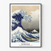 Poster La grande onda di Kanagawa di Hokusai