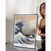 Poster La grande onda di Kanagawa di Hokusai