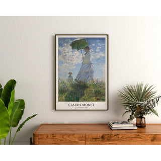 Affiche La Promenade - Claude Monet